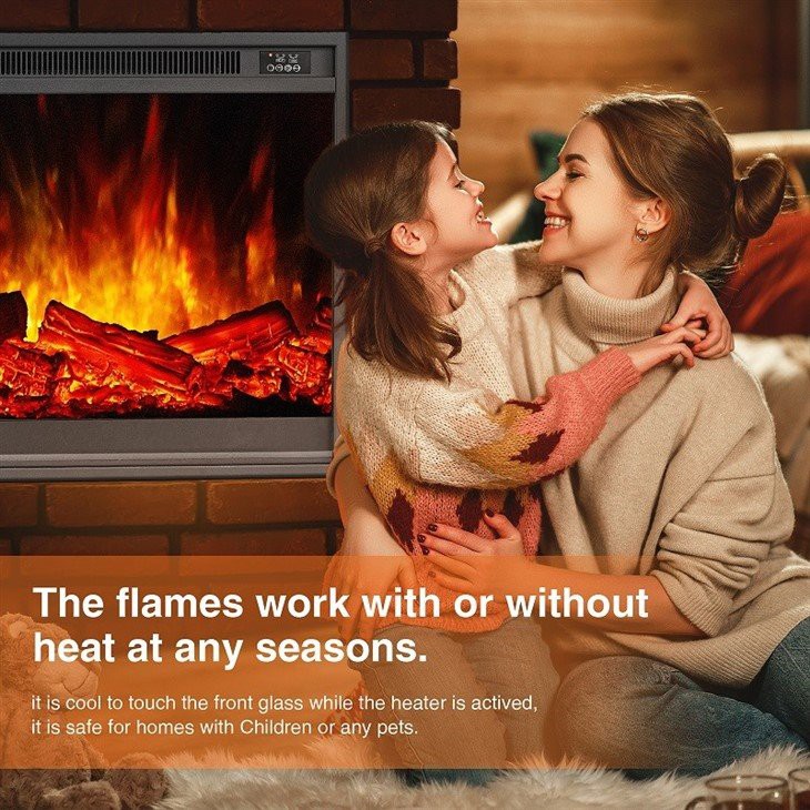 Square Electric Fires